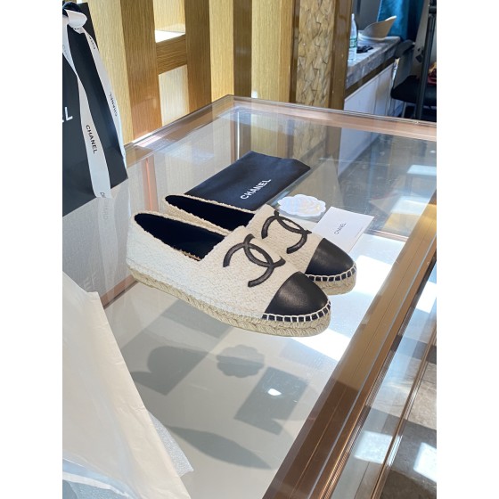 CHANEL fisherman shoes Chanel classic version of the original injection of rubber translucent rubber original color hemp sole