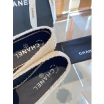 CHANEL fisherman shoes Chanel classic version of the original injection of rubber translucent rubber original color hemp sole