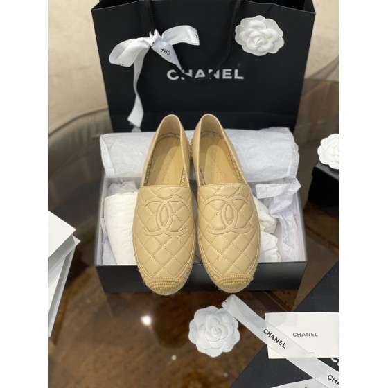 CHANEL fisherman shoes Chanel classic version of the original injection of rubber translucent rubber original color hemp sole