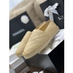 CHANEL fisherman shoes Chanel classic version of the original injection of rubber translucent rubber original color hemp sole