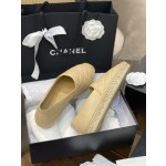 CHANEL fisherman shoes Chanel classic version of the original injection of rubber translucent rubber original color hemp sole