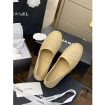 CHANEL fisherman shoes Chanel classic version of the original injection of rubber translucent rubber original color hemp sole