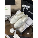 CHANEL fisherman shoes Chanel classic version of the original injection of rubber translucent rubber original color hemp sole