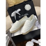 CHANEL fisherman shoes Chanel classic version of the original injection of rubber translucent rubber original color hemp sole