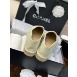 CHANEL fisherman shoes Chanel classic version of the original injection of rubber translucent rubber original color hemp sole