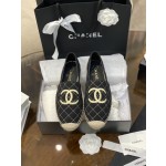 CHANEL fisherman shoes Chanel classic version of the original injection of rubber translucent rubber original color hemp sole