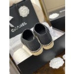 CHANEL fisherman shoes Chanel classic version of the original injection of rubber translucent rubber original color hemp sole