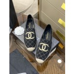 CHANEL fisherman shoes Chanel classic version of the original injection of rubber translucent rubber original color hemp sole