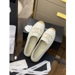 CHANEL fisherman shoes Chanel classic version of the original injection of rubber translucent rubber original color hemp sole