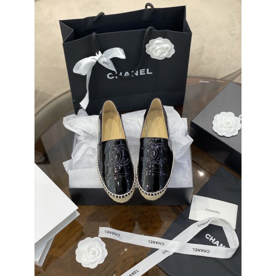 CHANEL fisherman shoes Chanel classic version of the original injection of rubber translucent rubber original color hemp sole