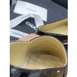 CHANEL fisherman shoes Chanel classic version of the original injection of rubber translucent rubber original color hemp sole