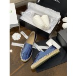 CHANEL fisherman shoes Chanel classic version of the original injection of rubber translucent rubber original color hemp sole