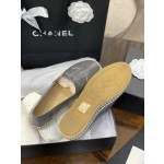 CHANEL fisherman shoes Chanel classic version of the original injection of rubber translucent rubber original color hemp sole