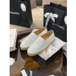 CHANEL fisherman shoes Chanel classic version of the original injection of rubber translucent rubber original color hemp sole