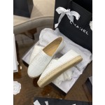 CHANEL fisherman shoes Chanel classic version of the original injection of rubber translucent rubber original color hemp sole