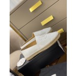 CHANEL fisherman shoes Chanel classic version of the original injection of rubber translucent rubber original color hemp sole