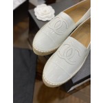 CHANEL fisherman shoes Chanel classic version of the original injection of rubber translucent rubber original color hemp sole