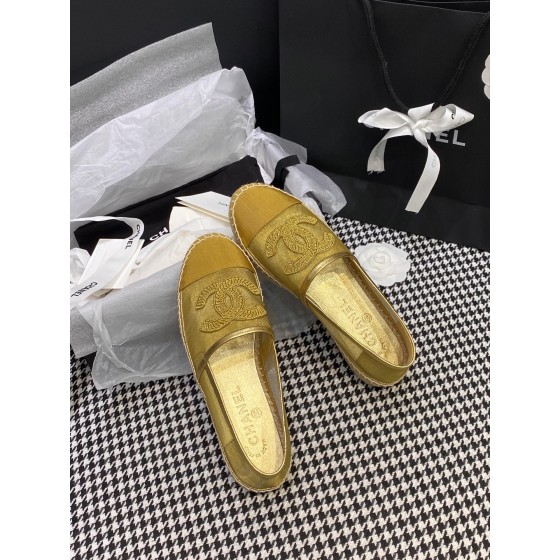 CHANEL fisherman shoes Chanel classic version of the original injection of rubber translucent rubber original color hemp sole