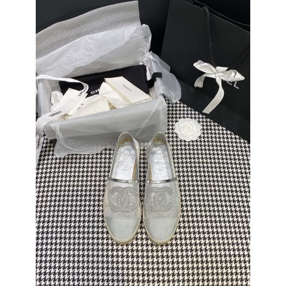 CHANEL fisherman shoes Chanel classic version of the original injection of rubber translucent rubber original color hemp sole