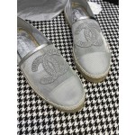 CHANEL fisherman shoes Chanel classic version of the original injection of rubber translucent rubber original color hemp sole