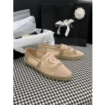 CHANEL fisherman shoes Chanel classic version of the original injection of rubber translucent rubber original color hemp sole