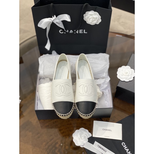 CHANEL fisherman shoes Chanel classic version of the original injection of rubber translucent rubber original color hemp sole