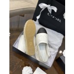 CHANEL fisherman shoes Chanel classic version of the original injection of rubber translucent rubber original color hemp sole