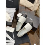 CHANEL fisherman shoes Chanel classic version of the original injection of rubber translucent rubber original color hemp sole