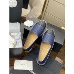 CHANEL fisherman shoes Chanel classic version of the original injection of rubber translucent rubber original color hemp sole