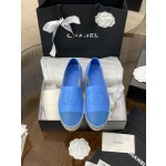 CHANEL fisherman shoes Chanel classic version of the original injection of rubber translucent rubber original color hemp sole