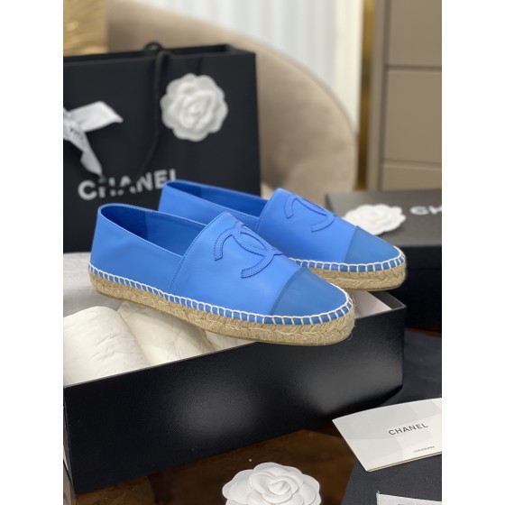 CHANEL fisherman shoes Chanel classic version of the original injection of rubber translucent rubber original color hemp sole