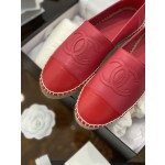 CHANEL fisherman shoes Chanel classic version of the original injection of rubber translucent rubber original color hemp sole