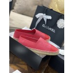 CHANEL fisherman shoes Chanel classic version of the original injection of rubber translucent rubber original color hemp sole