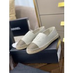 CHANEL fisherman shoes Chanel classic version of the original injection of rubber translucent rubber original color hemp sole