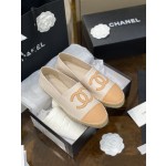 CHANEL fisherman shoes Chanel classic version of the original injection of rubber translucent rubber original color hemp sole