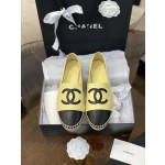 CHANEL fisherman shoes Chanel classic version of the original injection of rubber translucent rubber original color hemp sole