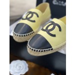 CHANEL fisherman shoes Chanel classic version of the original injection of rubber translucent rubber original color hemp sole