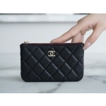 𝗖𝗛𝗔𝗘𝗡𝗟✦ Channel custom calfskin 🐂 Classic mini zippered carry-on bag