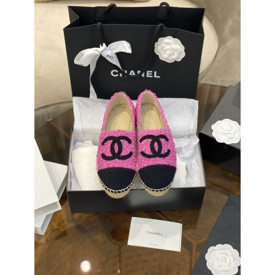 CHANEL fisherman shoes Chanel classic version of the original injection of rubber translucent rubber original color hemp sole