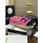 CHANEL fisherman shoes Chanel classic version of the original injection of rubber translucent rubber original color hemp sole