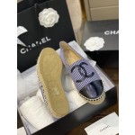 CHANEL fisherman shoes Chanel classic version of the original injection of rubber translucent rubber original color hemp sole