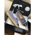 CHANEL fisherman shoes Chanel classic version of the original injection of rubber translucent rubber original color hemp sole