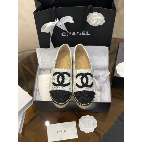 CHANEL fisherman shoes Chanel classic version of the original injection of rubber translucent rubber original color hemp sole
