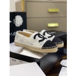 CHANEL fisherman shoes Chanel classic version of the original injection of rubber translucent rubber original color hemp sole