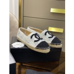 CHANEL fisherman shoes Chanel classic version of the original injection of rubber translucent rubber original color hemp sole