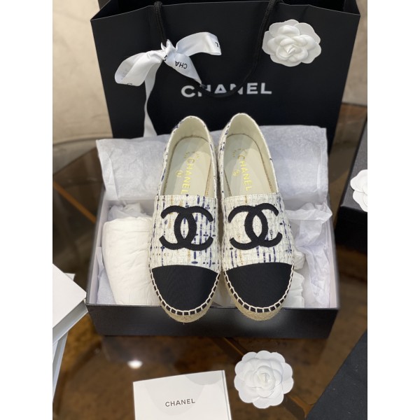 CHANEL fisherman shoes Chanel classic version of the original injection of rubber translucent rubber original color hemp sole