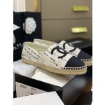 CHANEL fisherman shoes Chanel classic version of the original injection of rubber translucent rubber original color hemp sole
