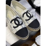 CHANEL fisherman shoes Chanel classic version of the original injection of rubber translucent rubber original color hemp sole