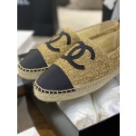 CHANEL fisherman shoes Chanel classic version of the original injection of rubber translucent rubber original color hemp sole