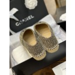 CHANEL fisherman shoes Chanel classic version of the original injection of rubber translucent rubber original color hemp sole